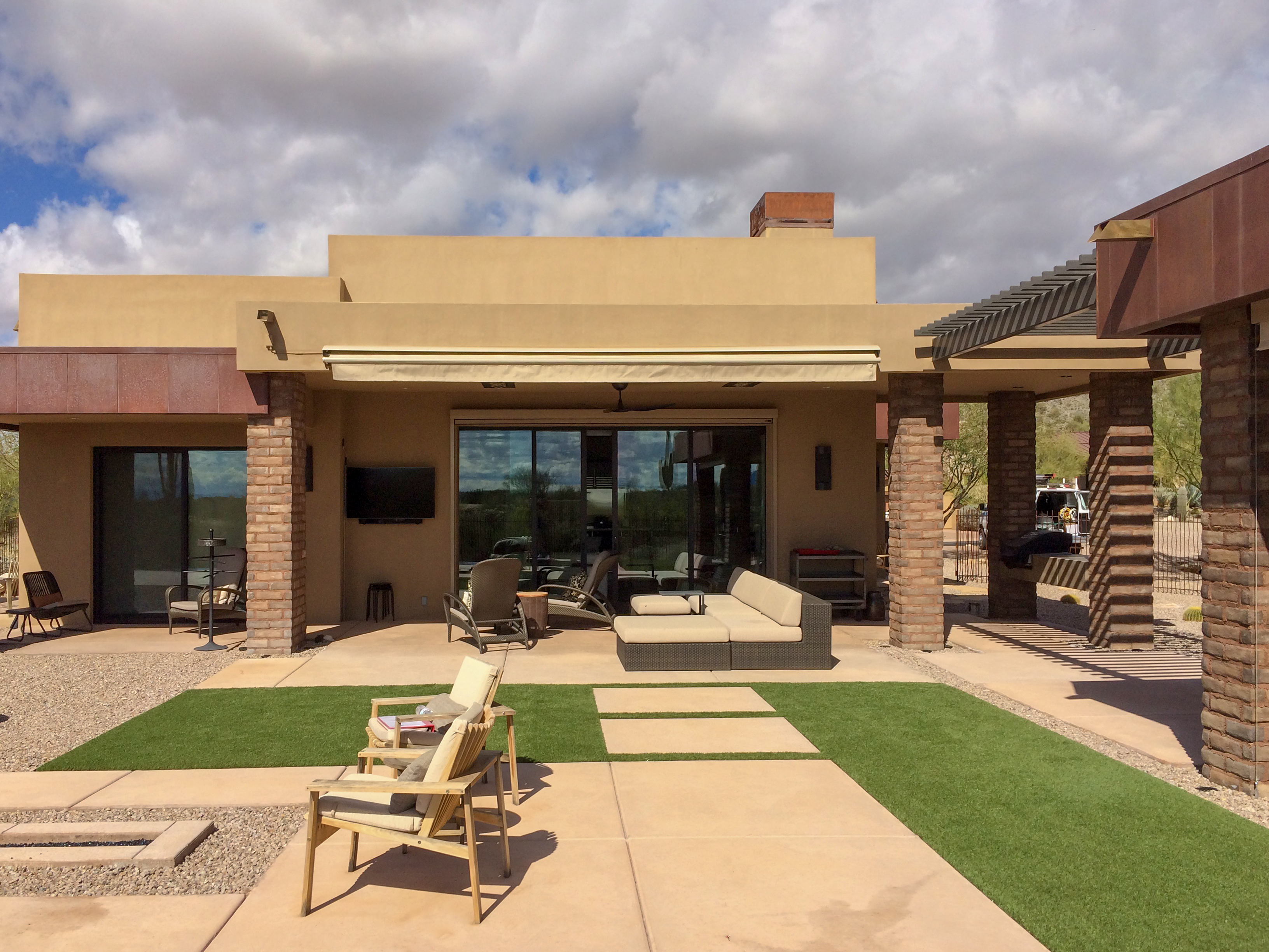 Catalina Awning with Integrated Lighting — Queen Creek, AZ